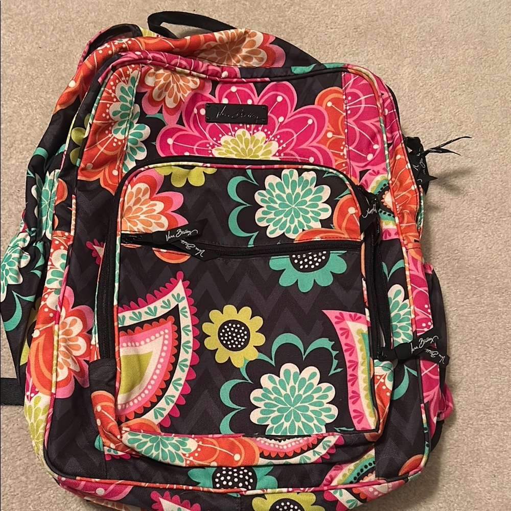 Vera Bradley Floral Backpack - Multicolor